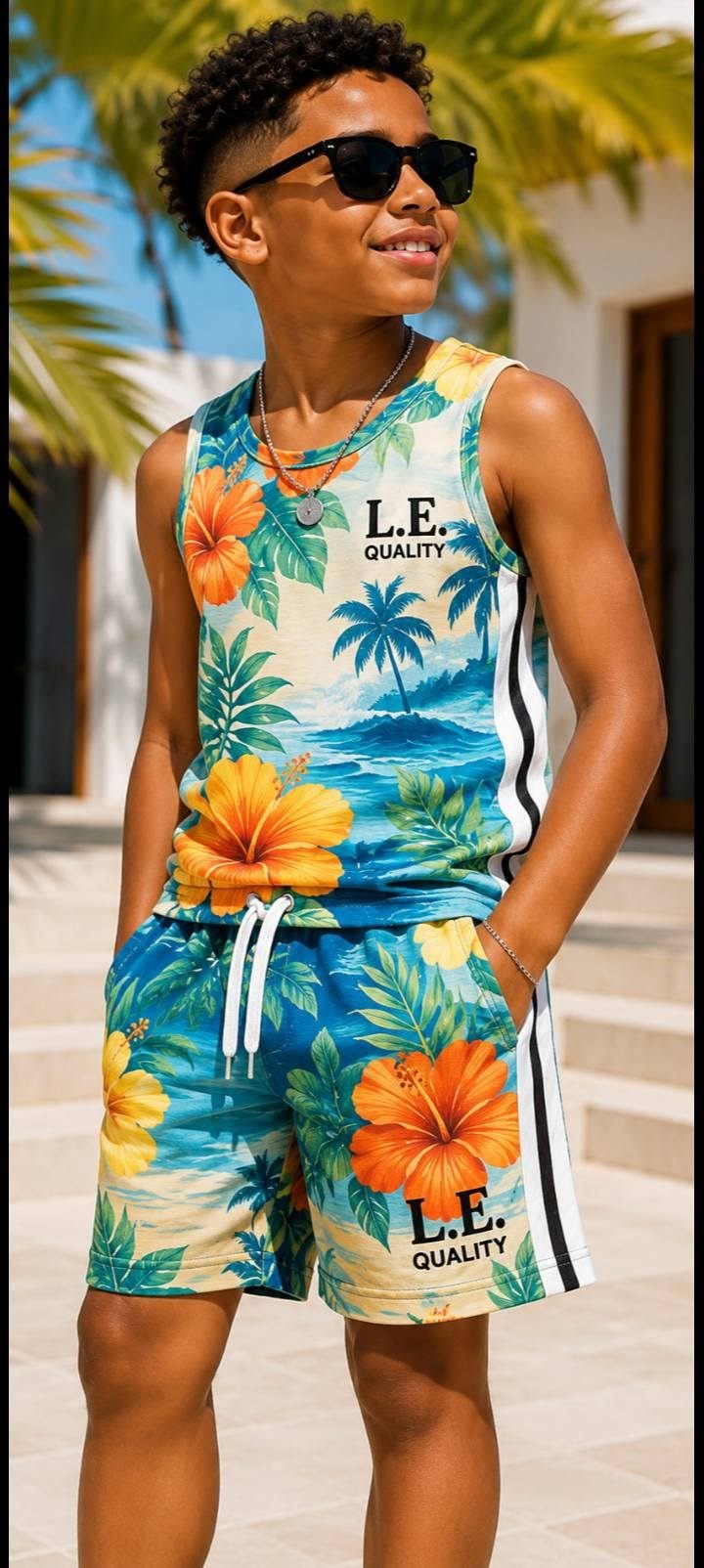 Tropical Breeze Short Set